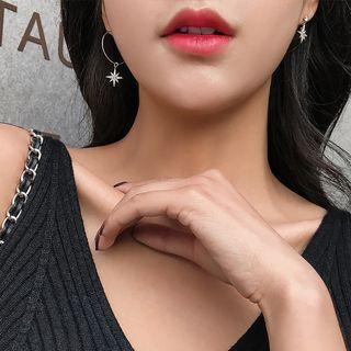 Set: Rhinestone Heart / Moon / Star Earring (various Designs)