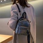 Glitter Two-way Faux Leather Backpack