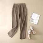 Plain Wide Leg Harem Pants