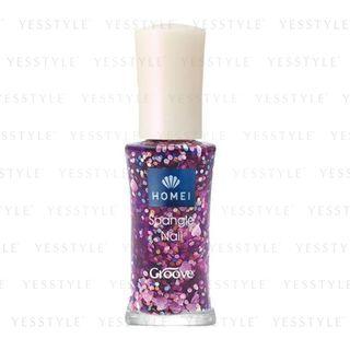 Homei - Spangle Nail Color (#hm-14c Purple) 9ml