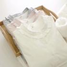 Ruffle Trim Fleece-lined Shirt