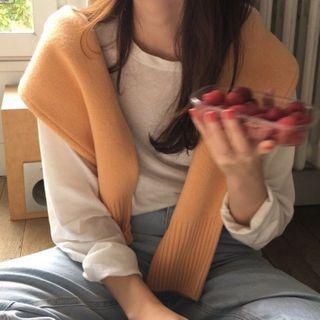 Round Neck Plain Oversized Sweater