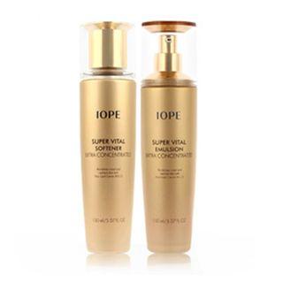 Iope - Super Vital Set: Softener 150ml + Emulsion 150ml 2pcs
