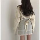 Crop Sweater / A-line Skirt