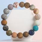 Gemstone Planet Bead Bracelet As Shown In Figure - 10mm