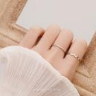 Twisted Ring / Wavy Ring / Set