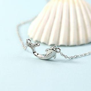 Alloy Dolphin Pendant Necklace