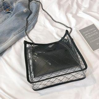 Transparent Chained Beach Bag