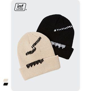 Unisex Details Stitched Beanie