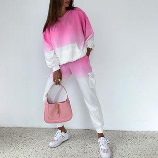 Set: Gradient Pocket Hoodie + Gradient Sweatpants