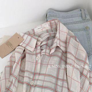 Plaid Jacket / Top