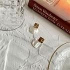 S925 Silver Hand Made Natural Shell Earrings  - [s925 Silver Needle] A Pair Of Earrings