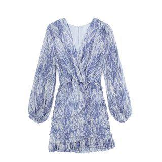 Print A-line Mini Dress