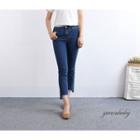 Slim Fit Cropped Jeans