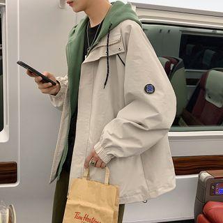 Inset Applique Cargo Jacket