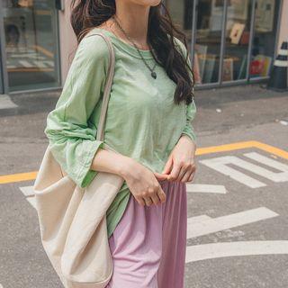 Colored Oversized M Lange T-shirt