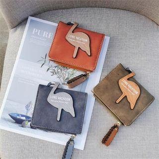 Flamingo Faux Leather Wallet