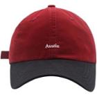 Lettering Two Tone Cap