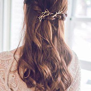 Alloy Branch Hair Clip