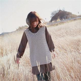 Round-neck Knit Vest