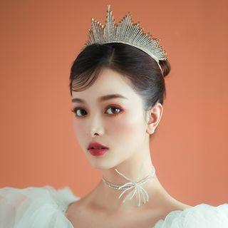 Bridal Rhinestone Tiara / Choker