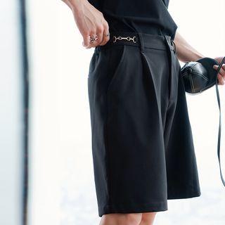 Chain Detail Dress Shorts