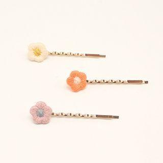 Fabric Flower Hair Pin