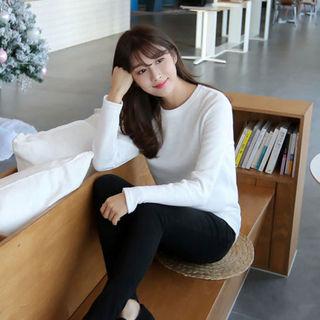 M Lange Brushed-fleece Lined T-shirt