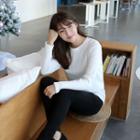 M Lange Brushed-fleece Lined T-shirt