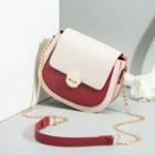 Mini Color Block Chain Crossbody Bag