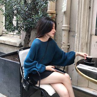 Set: Plain Sweater + Camisole