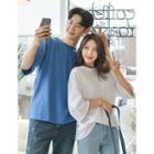 Couple Colored 3/4-sleeve T-shirt