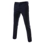 Straight-cut Slim-fit Pants