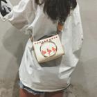 Cactus Embroidered Straw Bag