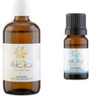 Akiku Aroma - Lavender Value Set : Lavender Blend Body & Massage Oil + France Lavender Pure Essential Oil 2 Pcs
