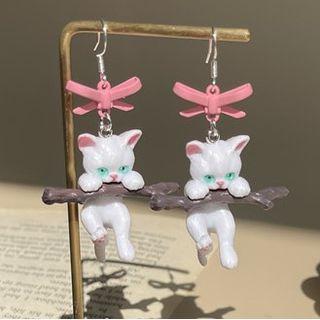 Bow Cat Earring / Ear Clip
