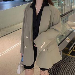 Long Sleeve Plain Shirt / Blazer