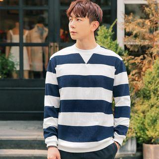 Colored Stripe Sweatshirt
