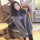 Open Front Hooded Jacket