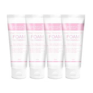 Eunyul - Collagen Intensive Facial Care Foam Cleansing Set 150ml X 4 Pcs