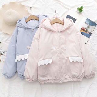 Padded Zip Hoodie