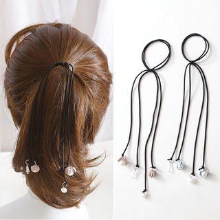 Layered Faux-pearl Hair Tie