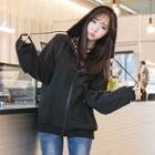 Loose-fit Zip-up Hoodie