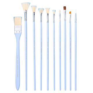 Set: Paint Brush Set Of 10 - Paint Brush - One Size