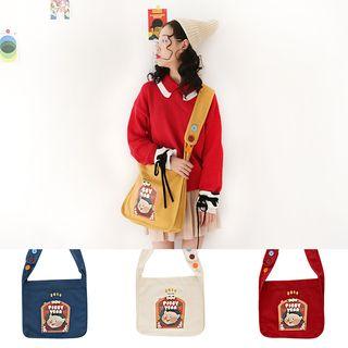 Pig Print Canvas Tote Bag