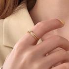 Layered Knot Ring Gold - One Size