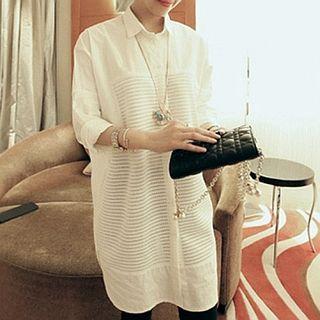 Perforated Panel Shirt