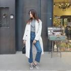 Fray-hem Jeans