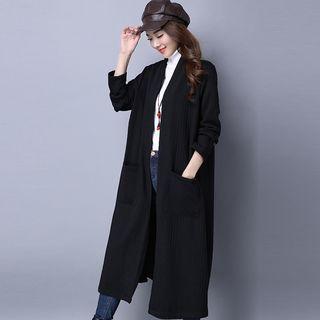 Open Front Midi Jacket