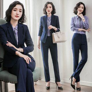 Long/ Short-sleeve Shirt/ Blazer/ Dress Pants/ Pencil Skirt/ Set
